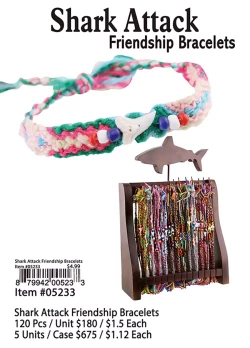Shark Attack Friendship Bracelets